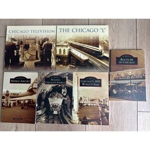 6 Chicago History, Arcadia Images of America Series Subways, Airport, Fair Etc